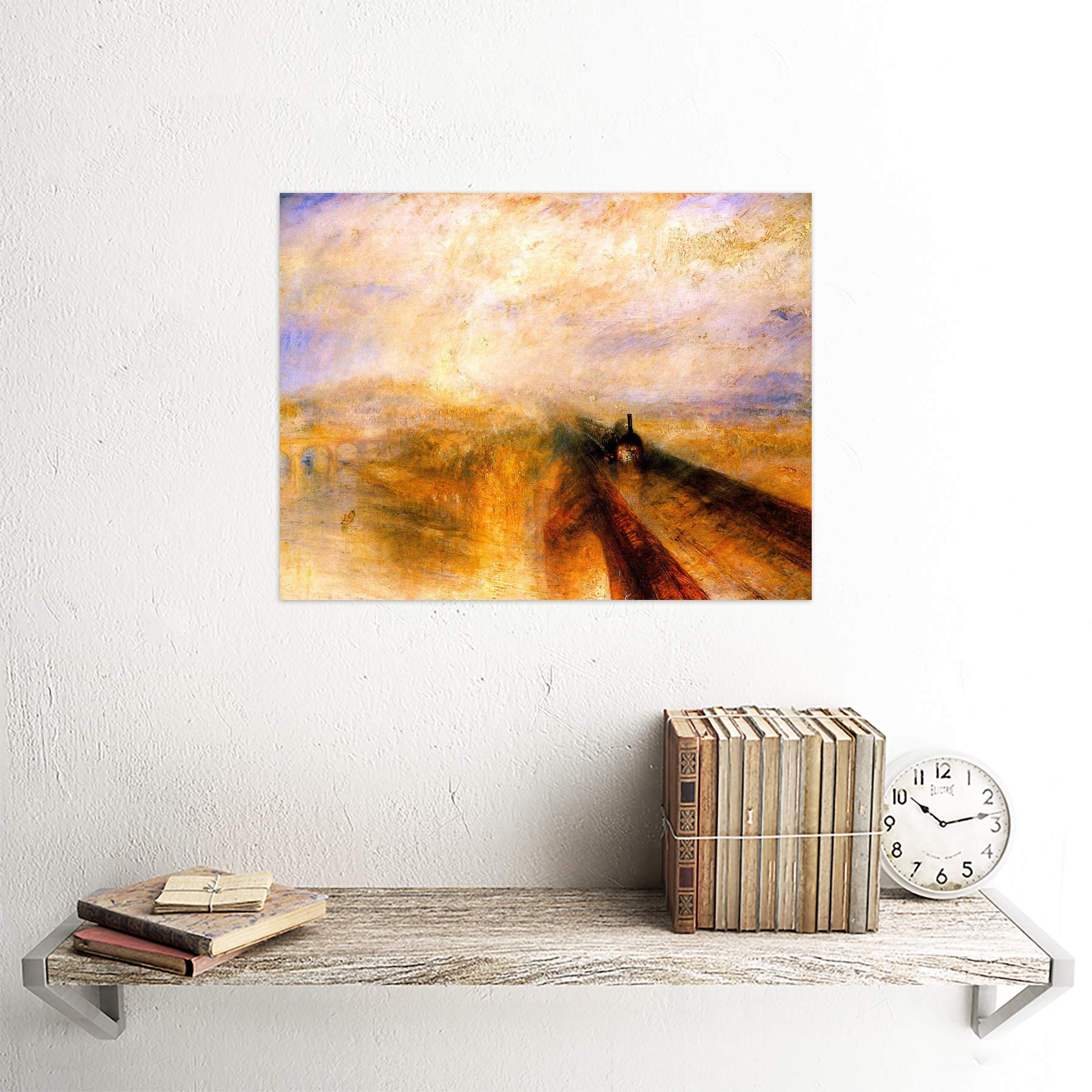 Amazon｜J. M. W. Turner Rain Steam Speed Great Western Railway